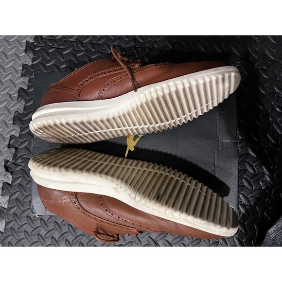 Cole Haan Grand+ Wingtip Oxford British Tan Shoes C36939 Men’s Size 10 dress main image 4
